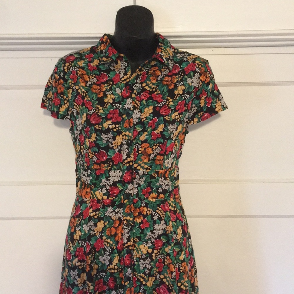 PHILOSOPHY floral button down maxi dress NWT